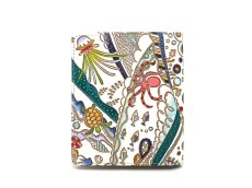 画像2: 【夏限定柄/限定Item】海はひろいな スマート札入れ（金唐柄）［t］ (2)