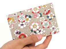画像5: 【予約限定】五色桜 両面文庫革のパスカードホルダー［t］ (5)