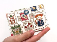 画像5: 【限定Item】切手 両面文庫革のパスカードホルダー［t］ (5)