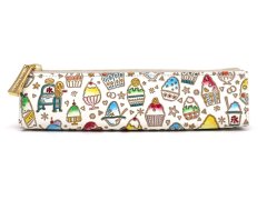 なないろかき氷 三角マチのペンケース