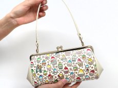 画像4: 【限定Item】なないろかき氷 がま口ハンドルクラッチ (4)