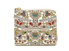 画像1: 完売【限定Item】茉莉花＜翡翠＞ L字ファスナーの小さなお財布［t］ (1)