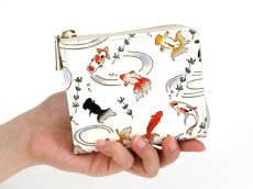 画像4: 完売【限定Item】金魚 L字ファスナーの小さなお財布 (4)
