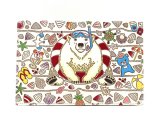 【夏限定柄】泳ぐま パーソナルホルダー［t］