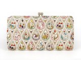 完売【予約限定】花と猫＜ミックス＞ がま口長財布［t］