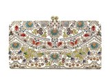 完売【予約限定】茉莉花＜翡翠＞ がま口長財布［t］