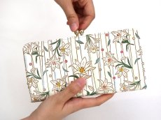 画像4: 完売【予約限定】ホワイトリリー がま口長財布［t］ (4)