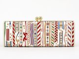 完売【予約限定】リボン（クリスマス柄） がま口ペンケース