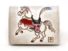 画像1: 完売【干支財布】跳ね馬 箱まち小銭入れ［t］ (1)