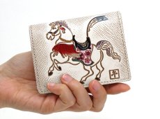 画像4: 完売【干支財布】跳ね馬 箱まち小銭入れ［t］ (4)