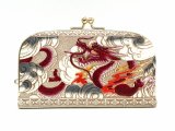 龍＜ワイン＞ 天溝がま口［t］