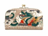龍＜緑＞ 天溝がま口［t］