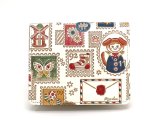 完売【限定Item】切手 箱まちミニ札入れ［t］