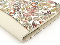 画像3: 完売【予約限定】ペイズリー B6ノートカバー［t］ (3)