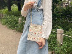 画像5: 完売【予約限定】茉莉花＜珊瑚＞ サコッシュ (5)