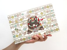画像4: 完売【予約限定柄】編むくま A5エンベロープ［t］ (4)