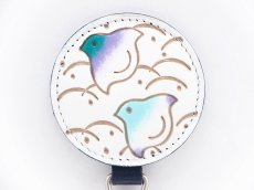 柄：露芝千鳥＜青＞