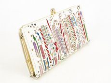 画像2: 完売【予約限定】リボン（クリスマス柄） がま口長財布［t］ (2)