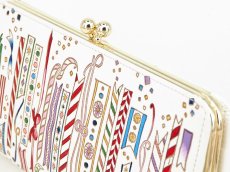 画像3: 完売【予約限定】リボン（クリスマス柄） がま口長財布［t］ (3)