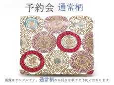 柄：笠菊＜桃花＞