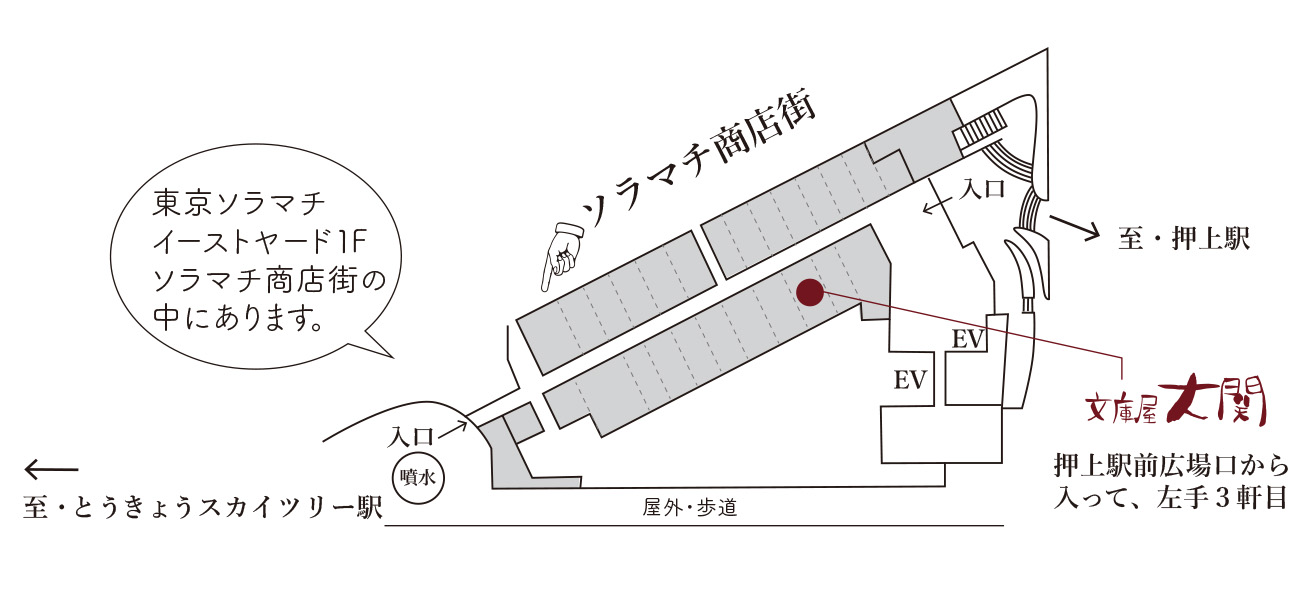 文庫屋大関 東京ソラマチ店